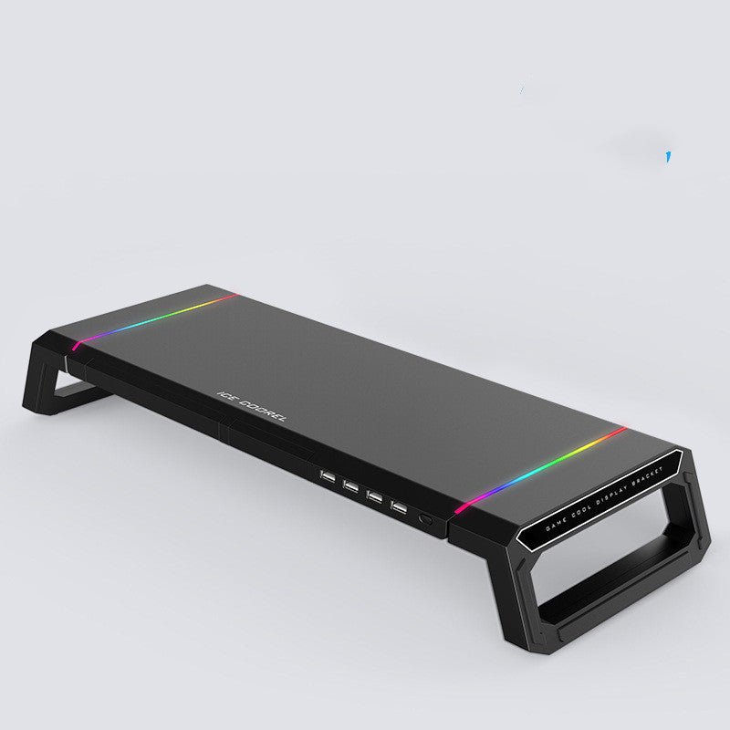 Enhance Your Workspace with the Multi-Function Monitor Riser - Perfect for Laptops and Displays!