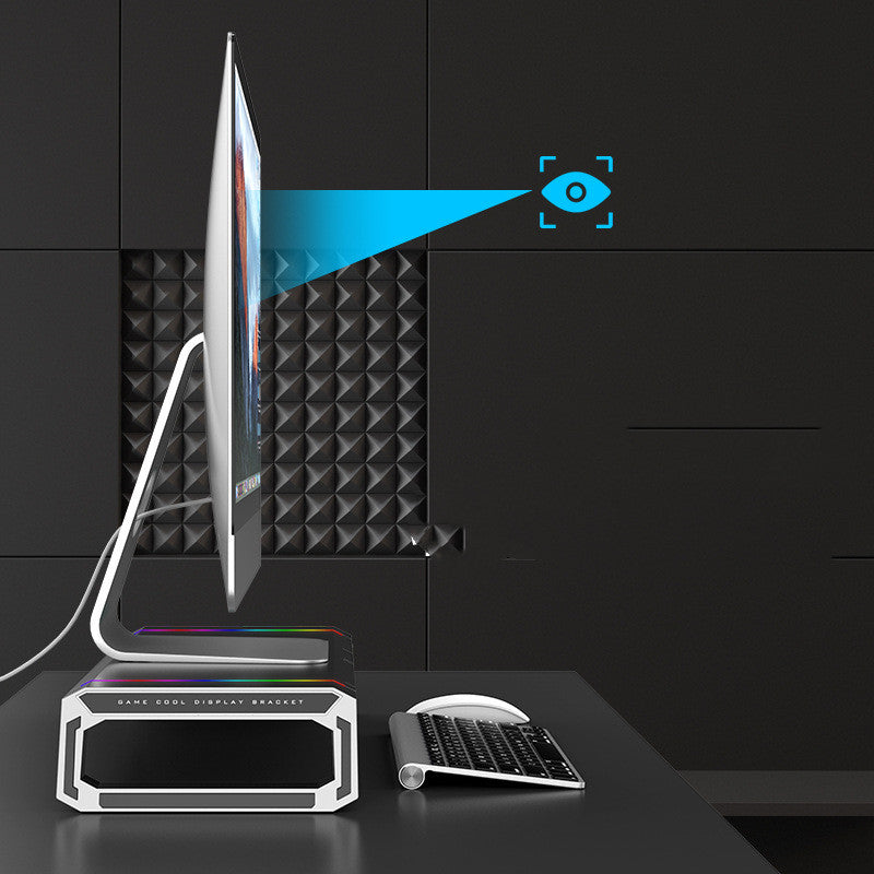 Enhance Your Workspace with the Multi-Function Monitor Riser - Perfect for Laptops and Displays!