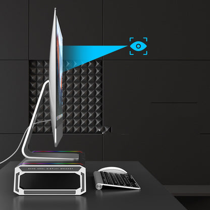 Enhance Your Workspace with the Multi-Function Monitor Riser - Perfect for Laptops and Displays!