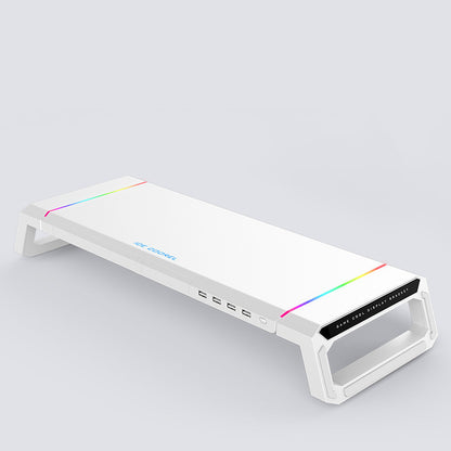 Enhance Your Workspace with the Multi-Function Monitor Riser - Perfect for Laptops and Displays!