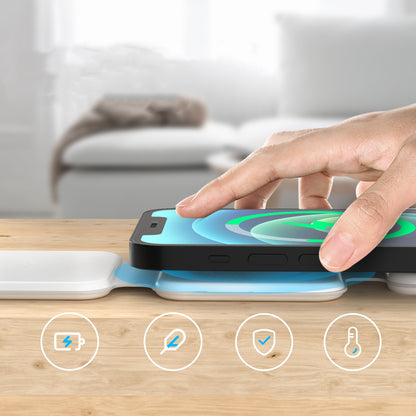 Revolutionary 3-in-1 Magnetic Foldable Wireless Charging Station for All Your Devices