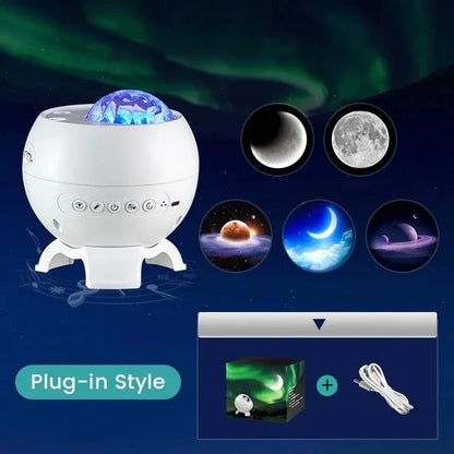 Transform Your Space with the Galaxy Projector Northern Lights - Enchanting Starry Sky Night Light for Bedroom and Gaming Room, Perfect Gift for Kids and Adults