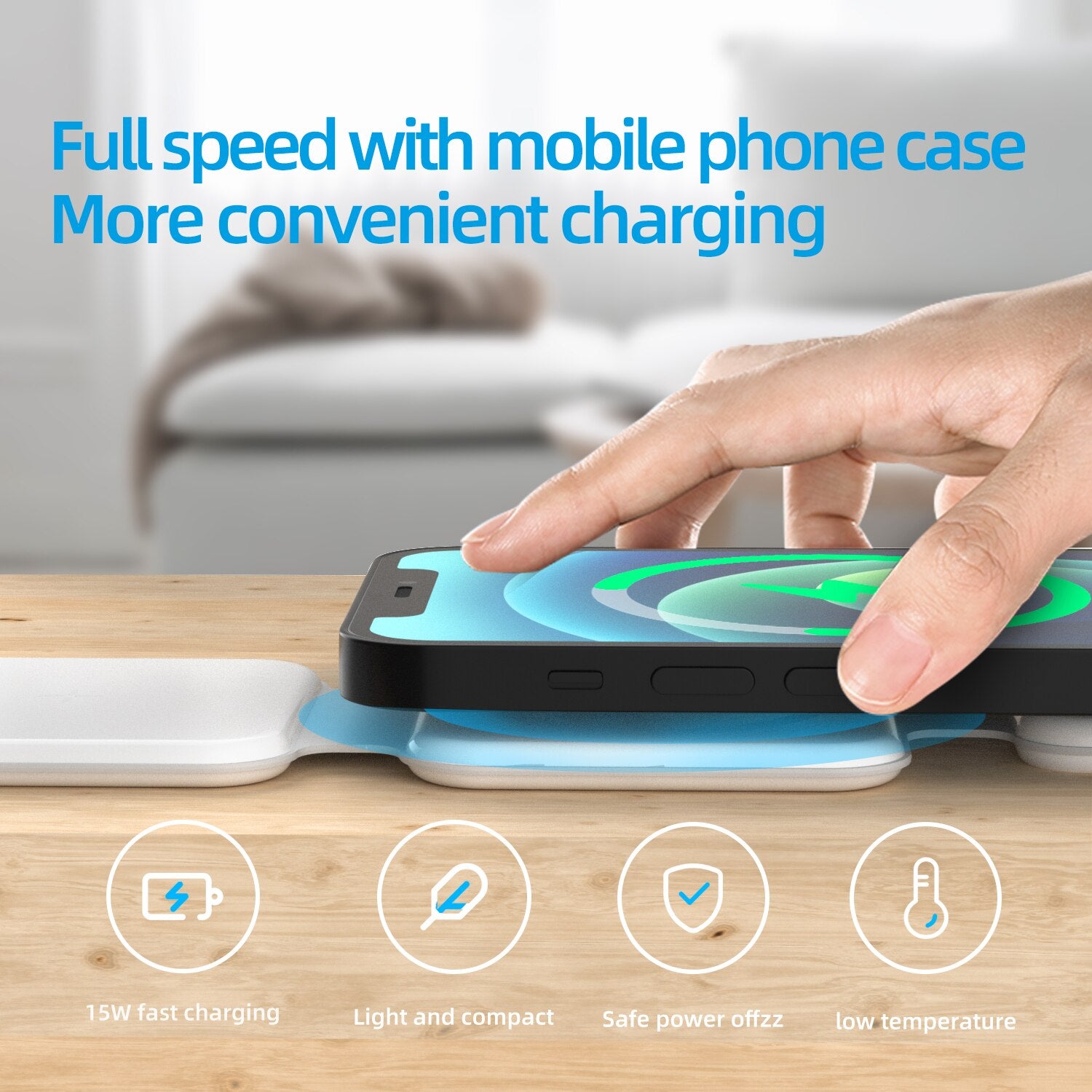 Revolutionary 3-in-1 Magnetic Foldable Wireless Charging Station for All Your Devices